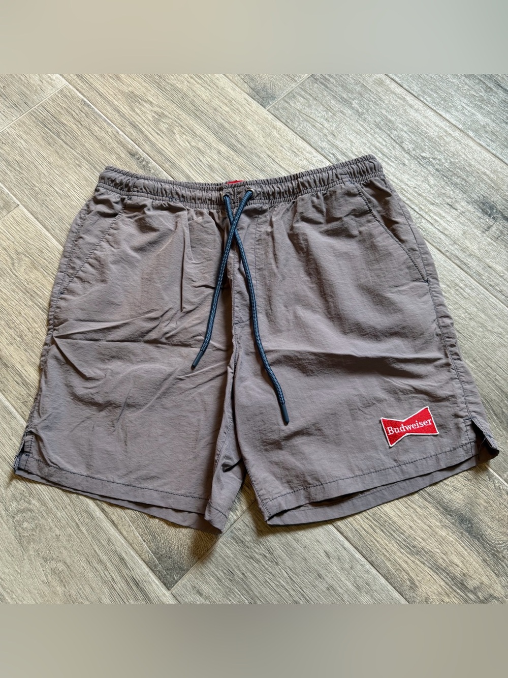 PacSun x Budweiser Collaboration Swim Shorts Gray Size Large